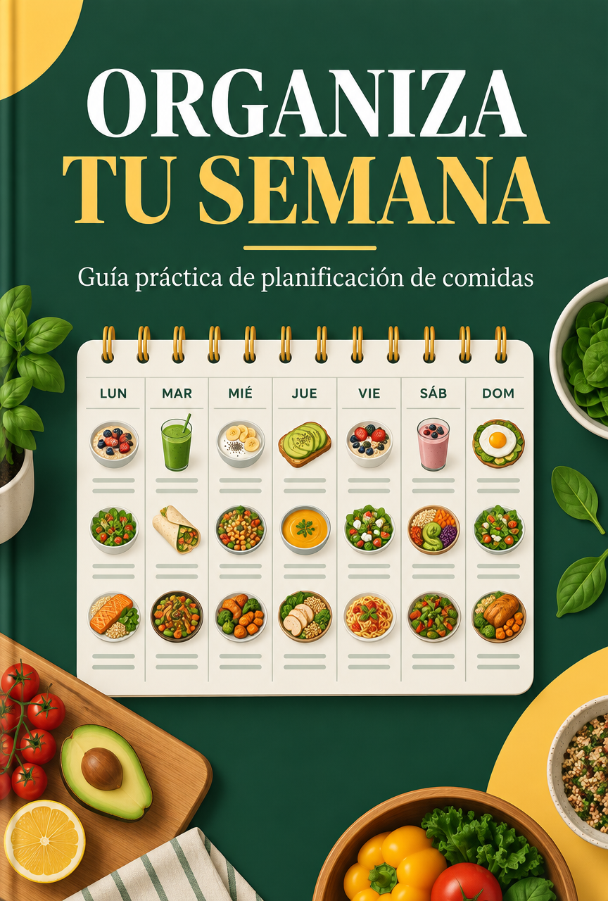 Portada del bono 01: Organiza tu SEMANA
